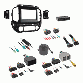 Axxess AXPIO-COL2 Install a Pioneer DMH Series radio and retain the steering wheel audio controls and other factory features in select 2019-2022 vehicles from GMC, Chevrolet