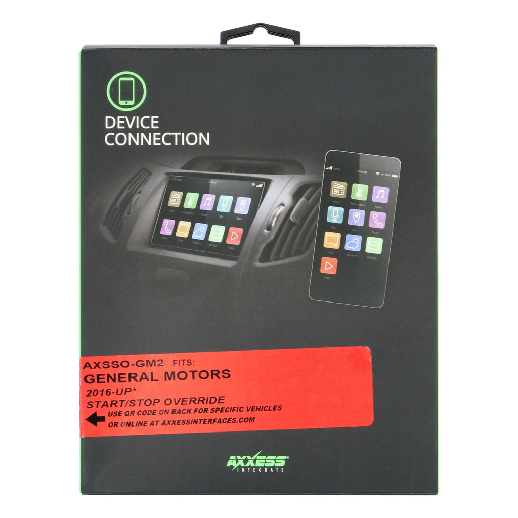 Axxess AXSSO-GM2 Stop/Start Override Data Interface - Fits Select GM Models 2016-2025
