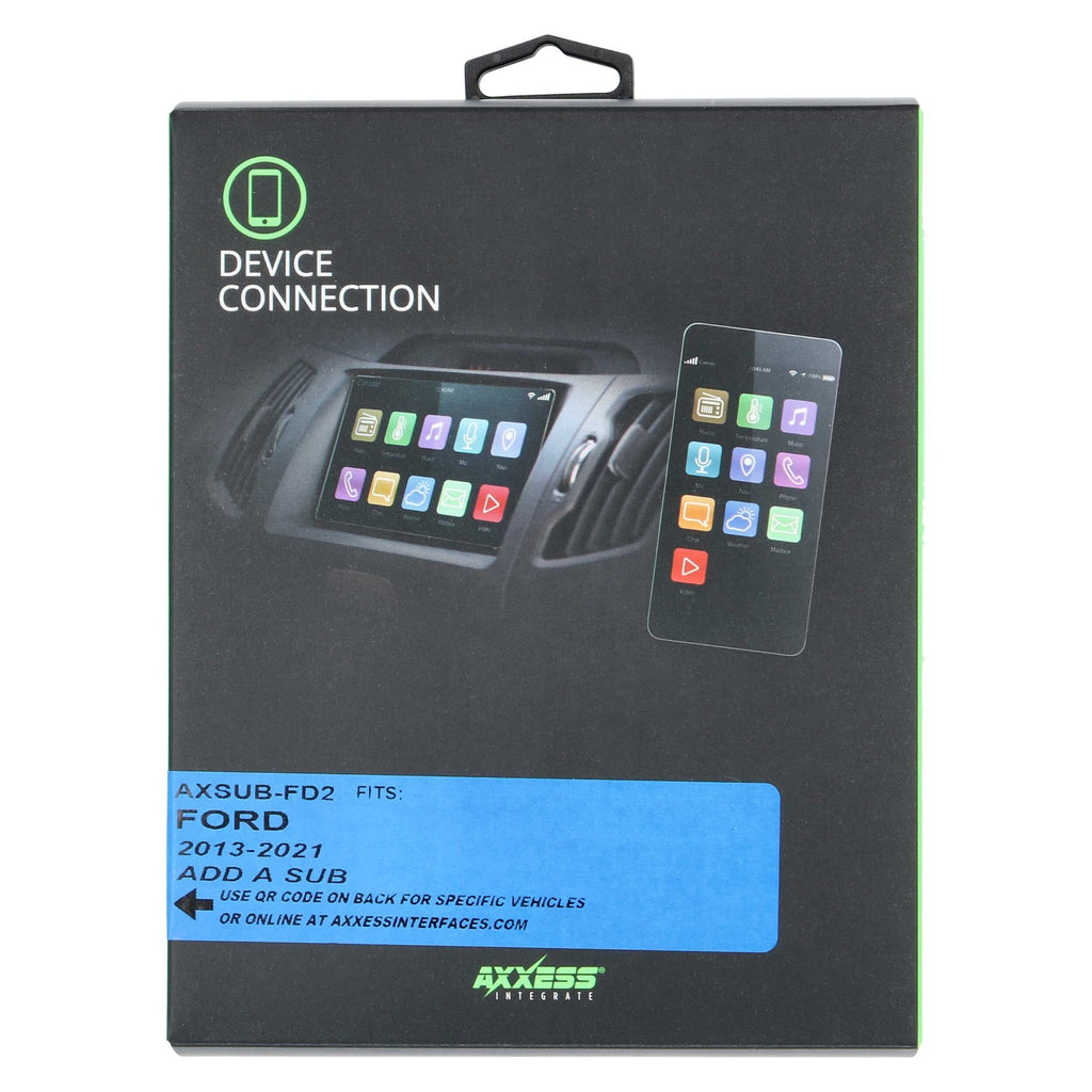 Axxess AXSUB-FD2 CAN-BUS INTERFACE TO PROVIDE SUB -RCA 5-VOLT + VOLUME CONTROL - FORD 2013-2021