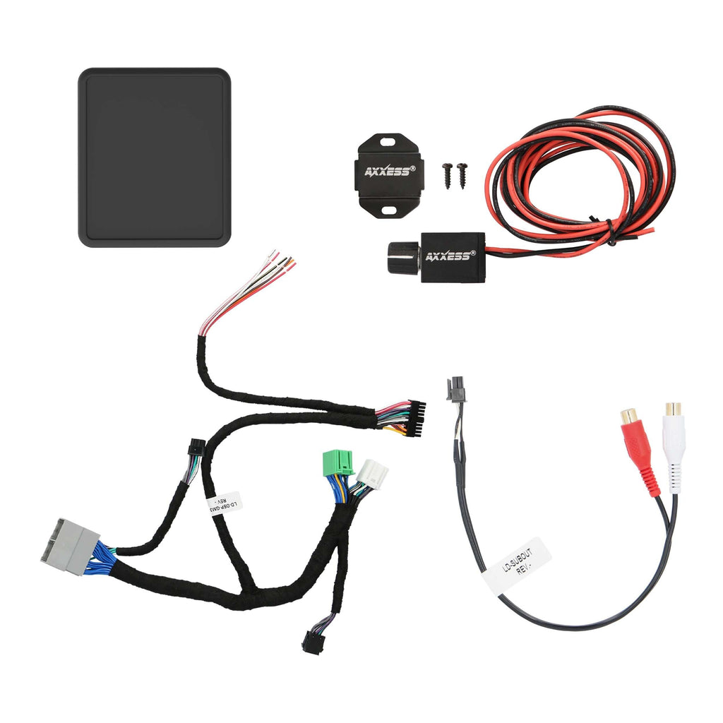 Axxess AXSUB-GM4 CAN-BUS INTERFACE TO PROVIDE SUB -RCA 5-VOLT + VOLUME CONTROL - GENERAL MOTORS 2019-UP