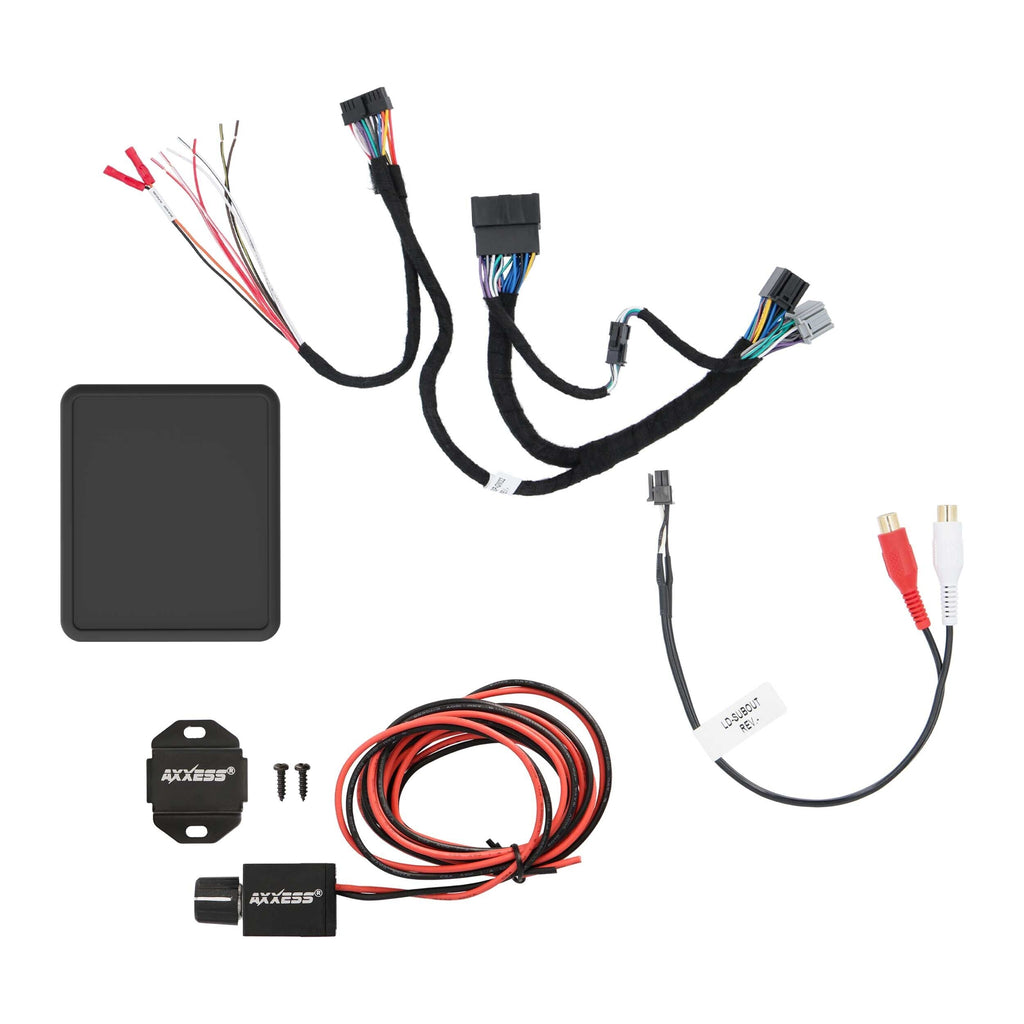 Axxess AXSUB-GM5 CAN-BUS INTERFACE TO PROVIDE SUB -RCA 5-VOLT + VOLUME CONTROL - GENERAL MOTORS 2021-UP