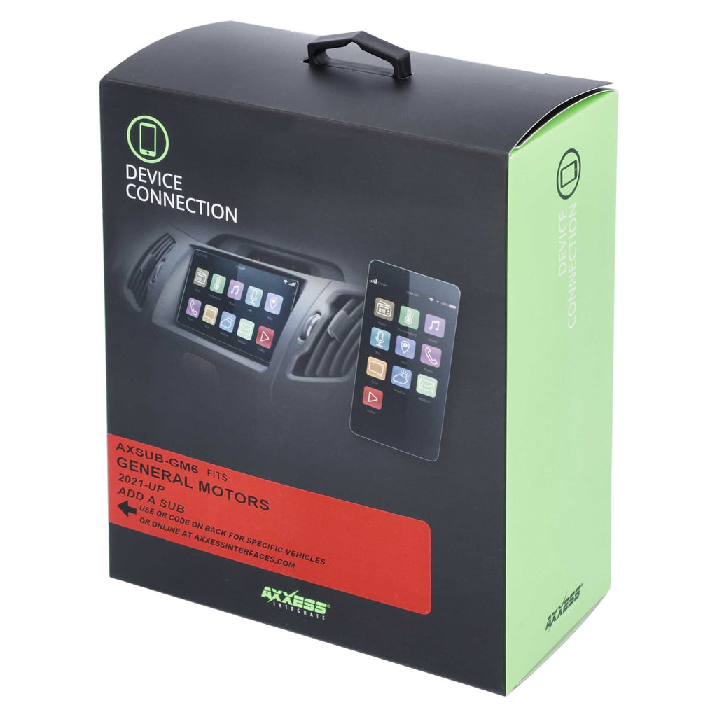 Axxess AXSUB-GM6 CAN-BUS INTERFACE TO PROVIDE SUB -RCA 5-VOLT + VOLUME CONTROL - GENERAL MOTORS 2021-UP