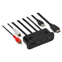 Load image into Gallery viewer, Axxess AXUSB-CH1 USB/AUX/HDMI Replacement Panel 3 Feet - Chrysler/Dodge/Jeep 2015-Up