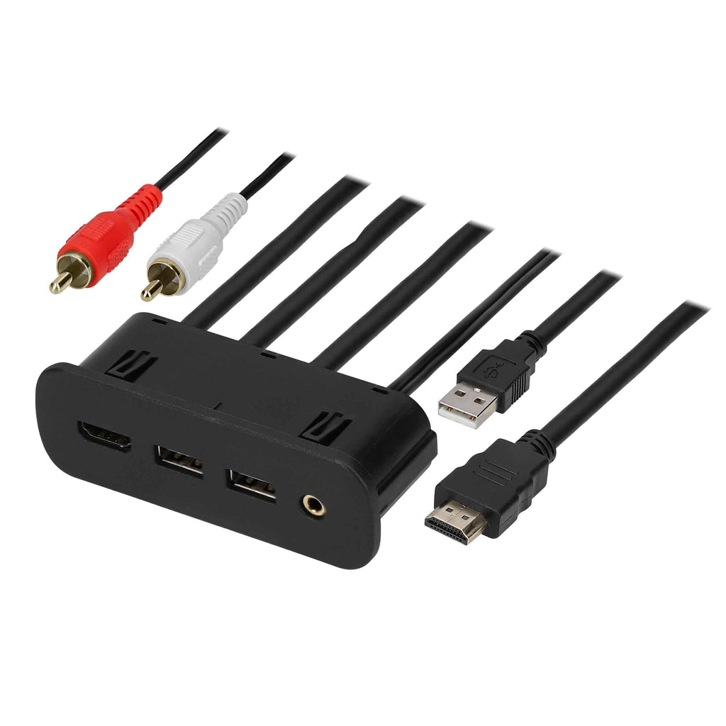 Axxess AXUSB-CH1 USB/AUX/HDMI Replacement Panel 3 Feet - Chrysler/Dodge/Jeep 2015-Up