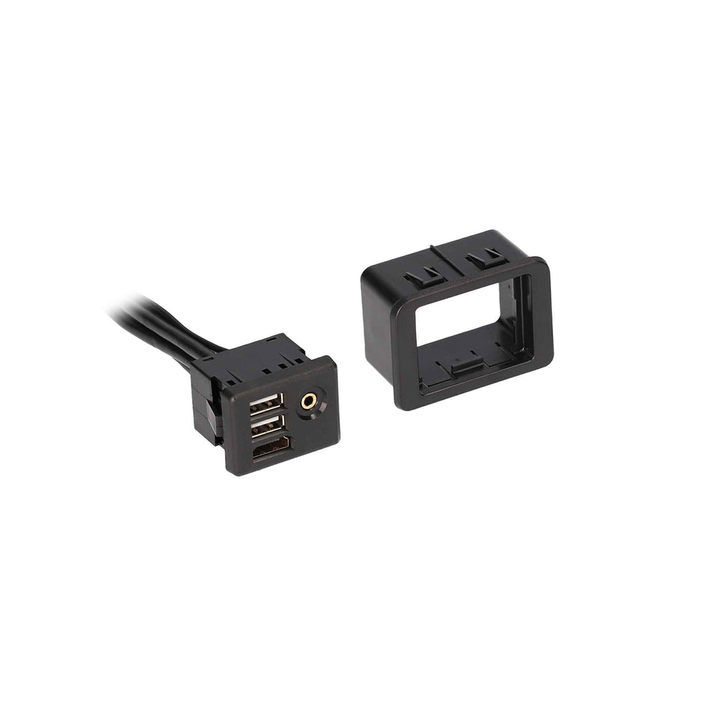 Axxess AXUSB-RAM1-6 USB/AUX/HDMI Replacement Panel 6 Feet - Chrysler/Dodge/Jeep