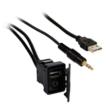 Charger l'image dans la galerie, Axxess AXUSB35-SKT Universal USB/3.5mm Extension