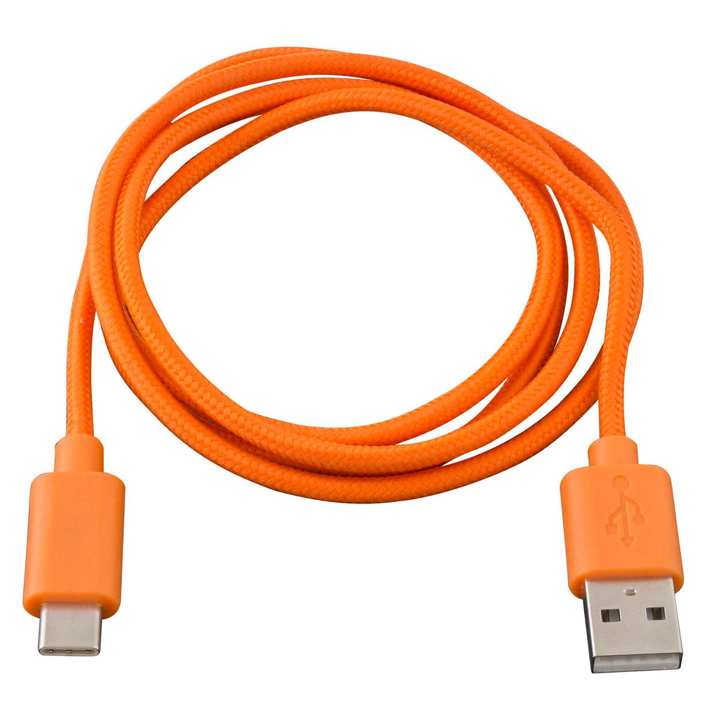 Axxess AXUSBC-OR USB-C Replacement Cable - 3 Ft Orange