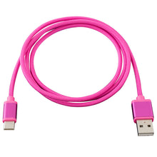 Charger l'image dans la galerie, Axxess AXUSBC-PK USB-C Replacement Cable- 3 Ft, Pink