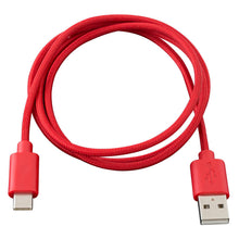Load image into Gallery viewer, Axxess AXUSBC-RD USB-C Replacement Cable - 3 Ft, Red
