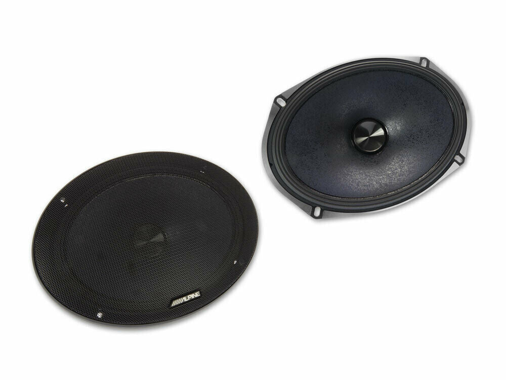 2 Alpine X-S69C 6" x 9" 6x9" 2-Way Component Car Speaker 720W X-Type