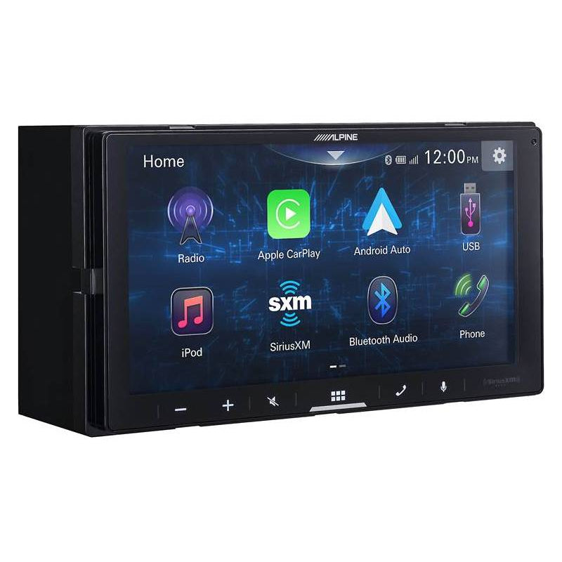 Alpine ILX-W770 7" Wireless Apple CarPlay Android Auto & 2 SXE-6926S 6x9" Speaker, Mobile Holder, Tape