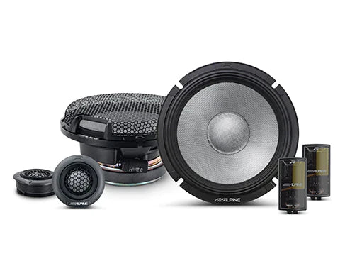 Alpine R2-S65C 6.5" Speaker Package With Speaker Adapter and Harness For Select Honda and Acura Vehicles