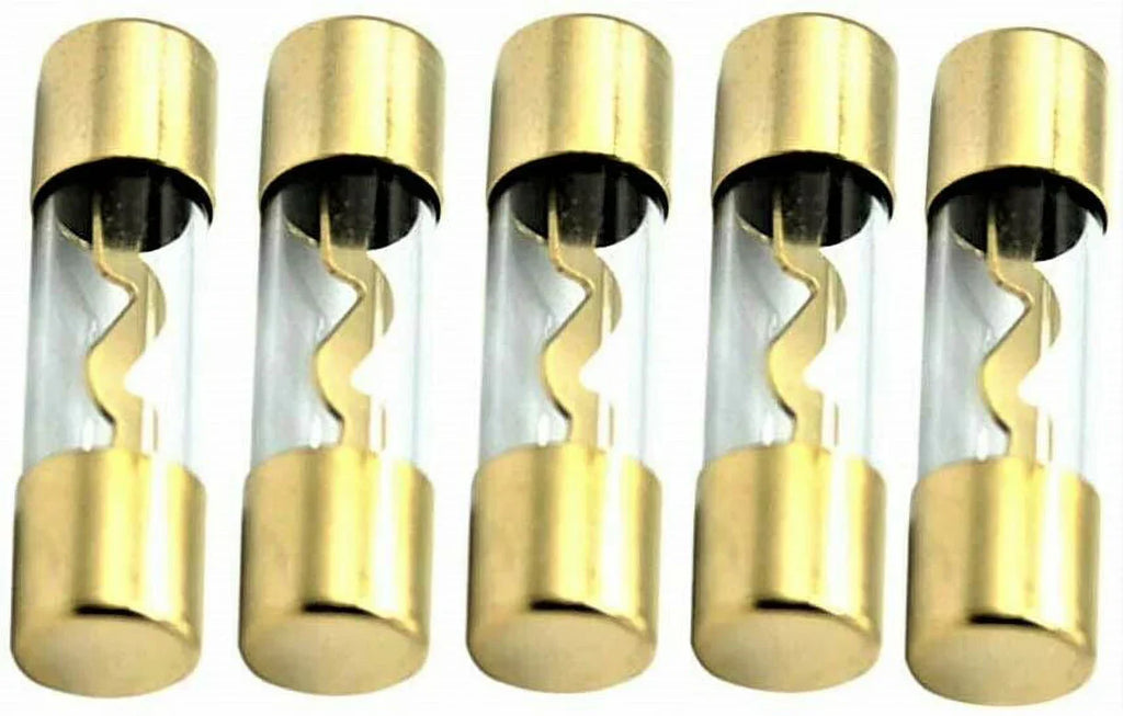 Absolute AGU40-10 40 Amp Gold-Plated AGU Glass Fuse (10 Pack)