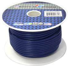 Charger l&#39;image dans la galerie, American Terminal ATPW14-100BL&lt;br/&gt; 14 Gauge 100 Feet Wire Blue Power Ground Primary Stranded Copper Clad