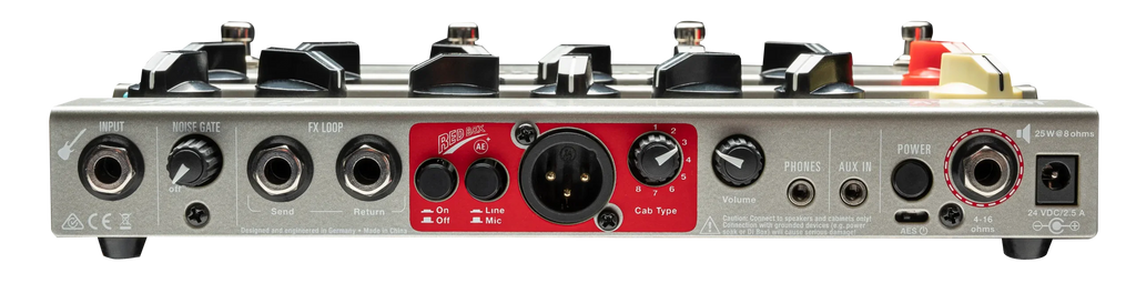 Hughes & Kettner AMPMAN/CLASSIC AmpMan Classic 50-watt Guitar Amplifier Pedal