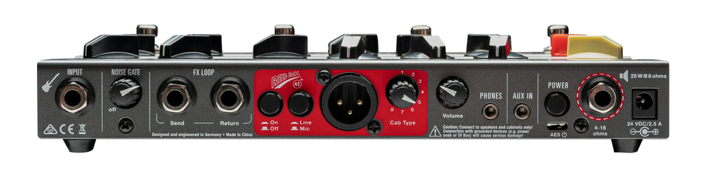 Hughes & Kettner AMPMAN/MODERN AmpMan Modern 50-watt Guitar Amplifier Pedal