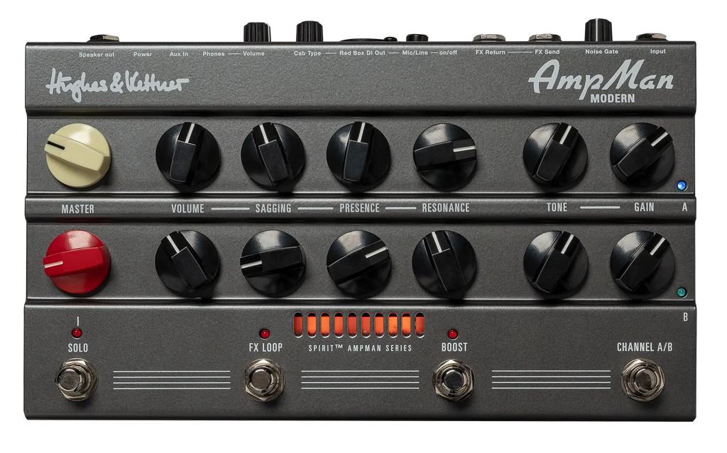 Hughes & Kettner AMPMAN/MODERN AmpMan Modern 50-watt Guitar Amplifier Pedal