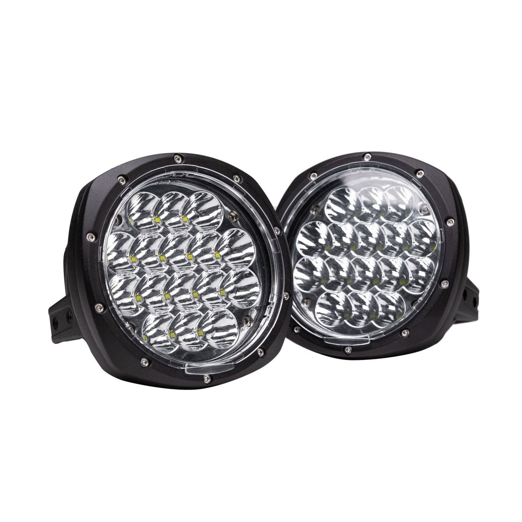 AUTOTEK ATO5RV1 5-inch Round LED Lights, outdoor rated 7,200 lumen.