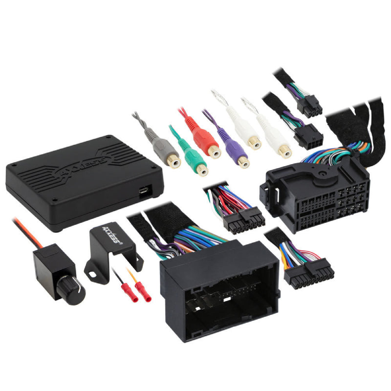 Axxess AXDSPL-CH5 DSP Package with AXDSP-L, T-Harness and Amp Bypass Harness - Chrysler 2013-Up
