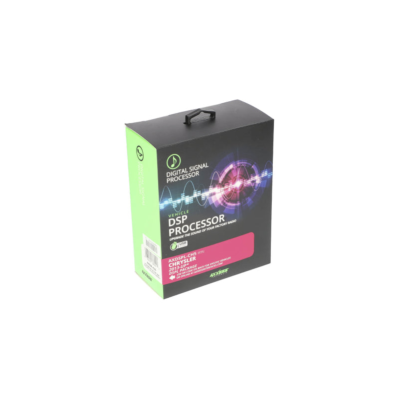 Axxess AXDSPL-CH5 DSP Package with AXDSP-L, T-Harness and Amp Bypass Harness - Chrysler 2013-Up