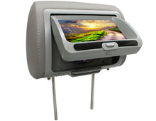 Charger l'image dans la galerie, Absolute DPH-770PKGG 7.5" Pair Gray Headrest TFT/LCD Monitor DVD/USB/SD Package