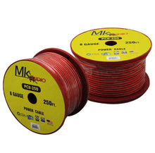 Load image into Gallery viewer, Mk Audio PC8-250RD 8 Gauge Red Multi-Strand 250 Feet Power Ground Wire Cable