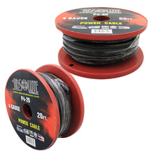 Load image into Gallery viewer, Absolute P4-20BK 20' 4-Gauge Black Copper Mix Power Ground Wire Cable