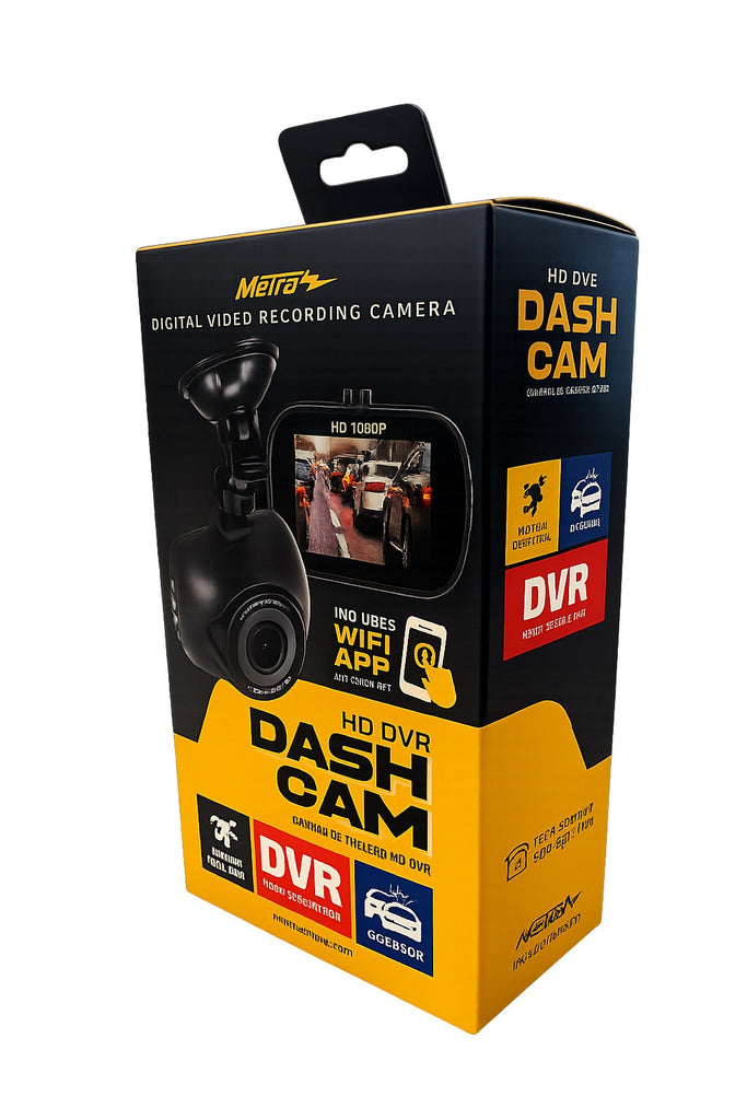 Metra HD DVR DASH CAM Digital Video Recording Camera