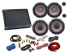 Charger l&#39;image dans la galerie, Alpine SXE-1751S 6.5&quot; Component, SXE-1726S 6.5&quot; Speaker, BBX-F1200 280W 4Ch Amp, Wiring Kit