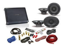 Load image into Gallery viewer, Alpine Bundle SPE-6090 6x9&quot; Coax speakers, SPE-5000 5.25&quot; Coax, BBX-F1200 280W 4-Ch Amp and Wiring
