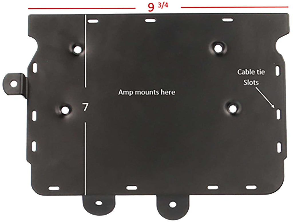 Saddle Tramp BC-AMP06 Amp Mounting Plate - Compatible Fits for Harley-davidson FLH 2014-2023.5