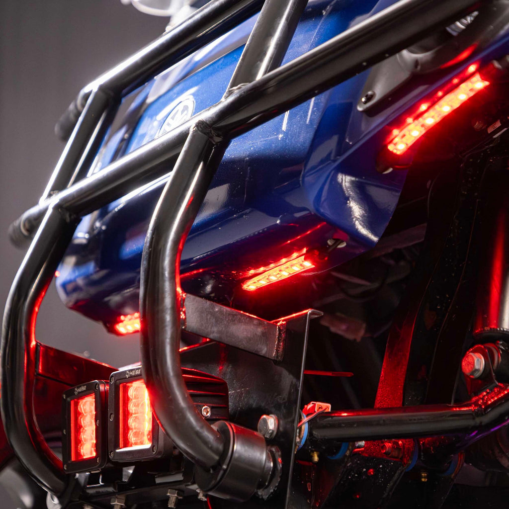 Saddle Tramp BC-CHASE-4PC 4-Piece Chasing LED Motorcycle Strip Light Expansion Pack