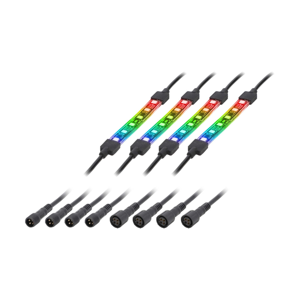 Saddle Tramp BC-CHASE-4PC 4-Piece Chasing LED Motorcycle Strip Light Expansion Pack