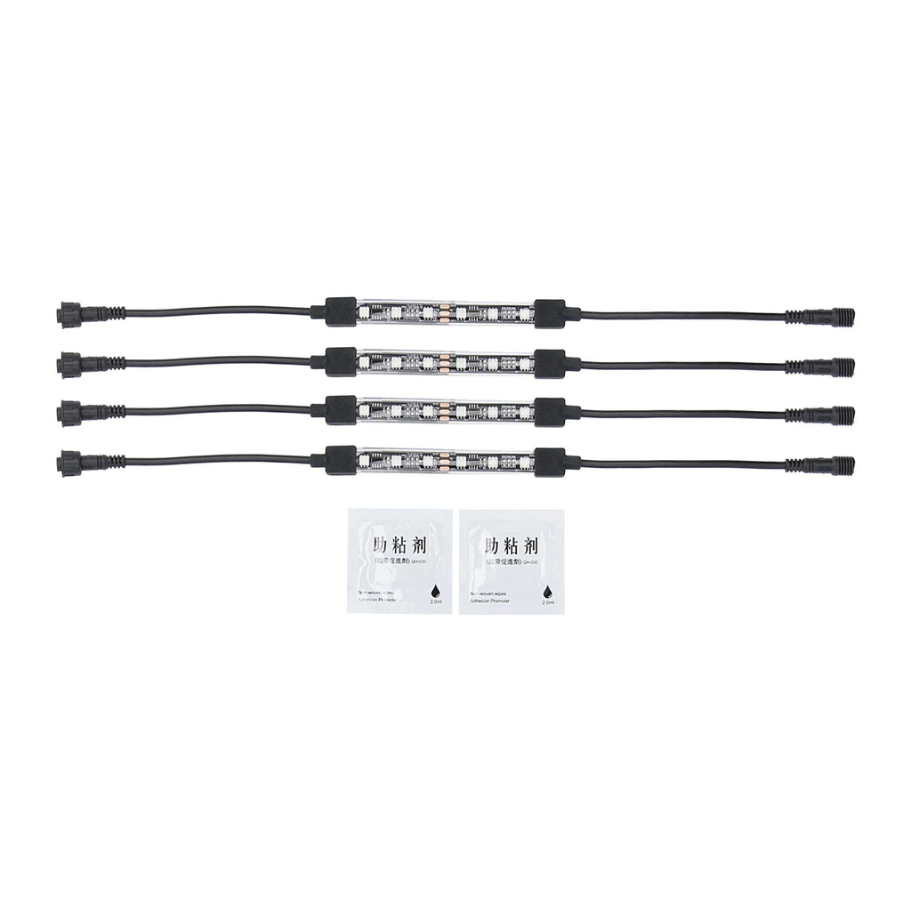 Saddle Tramp BC-CHASE-4PC 4-Piece Chasing LED Motorcycle Strip Light Expansion Pack
