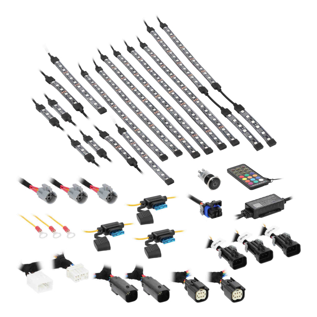 Saddle Tramp BC-CHASE-K1 16-Piece Chasing LED Strip Kit