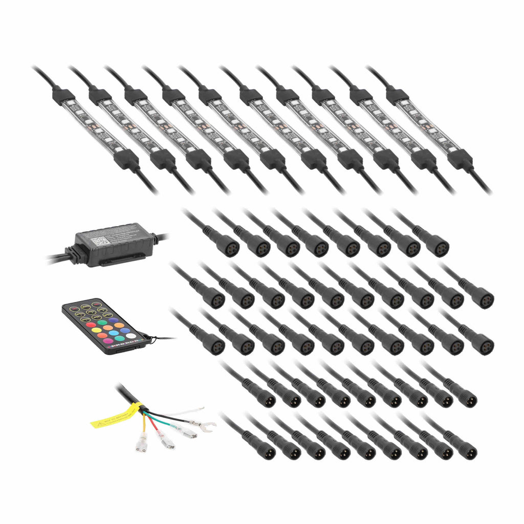 Saddle Tramp BC-CHASE-K3 10-Piece Chasing LED Motorcycle Kit