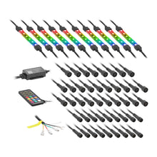 Charger l'image dans la galerie, Saddle Tramp BC-CHASE-K3 10-Piece Chasing LED Motorcycle Kit