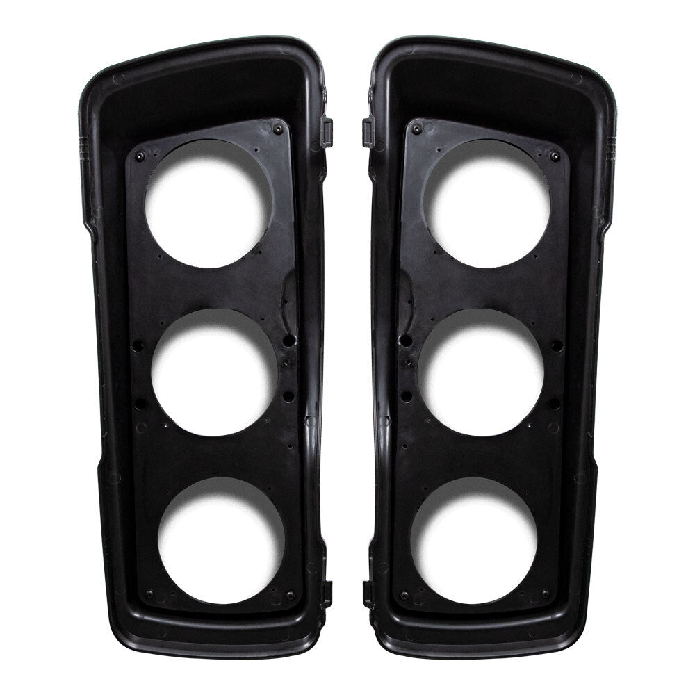 Saddle Tramp BC-HD365-1 Saddlebag Lid Triple Speaker Adapter - Compatible Fits for Harley-Davidson 1993-2013