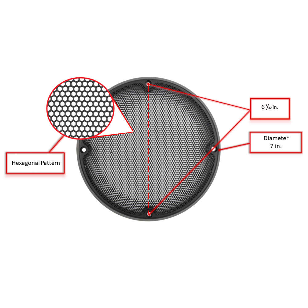 Saddle Tramp BC-HDLFP Lower Fairing Speaker Pods - Compatible Fits for Select Harley-Davidson® Twin-Cooled Touring Models 2014-2023.5