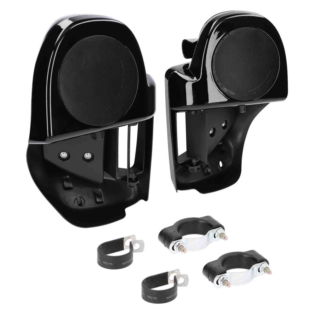 Saddle Tramp BC-HDLFSP2 Lower Vented Fairings with Speaker Housing - Compatible Fits for Harley-Davidson® Air Cooled Touring Models 1997-2023.5