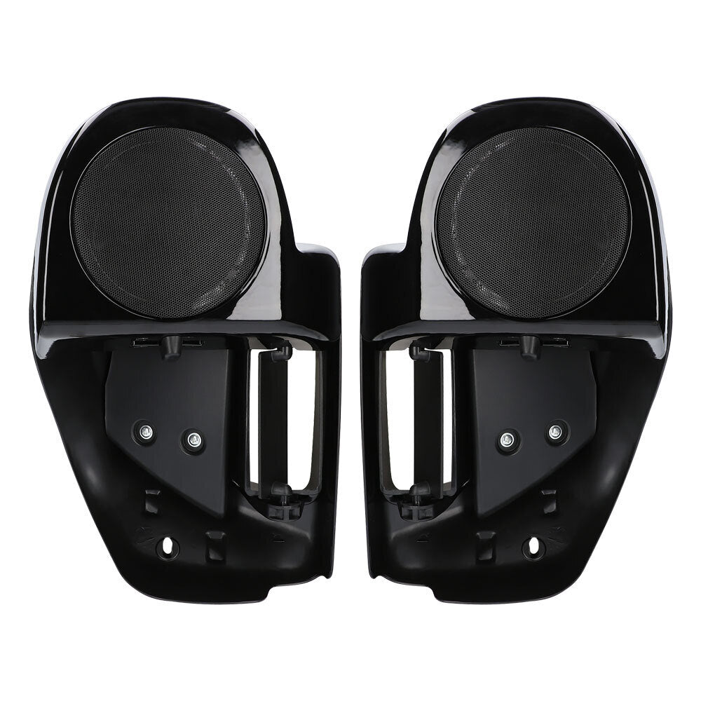 Saddle Tramp BC-HDLFSP2 Lower Vented Fairings with Speaker Housing - Compatible Fits for Harley-Davidson® Air Cooled Touring Models 1997-2023.5