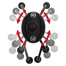 Load image into Gallery viewer, Saddle Tramp BC-MC6FPM Hex-Grip Phone Mount for Motorcycles