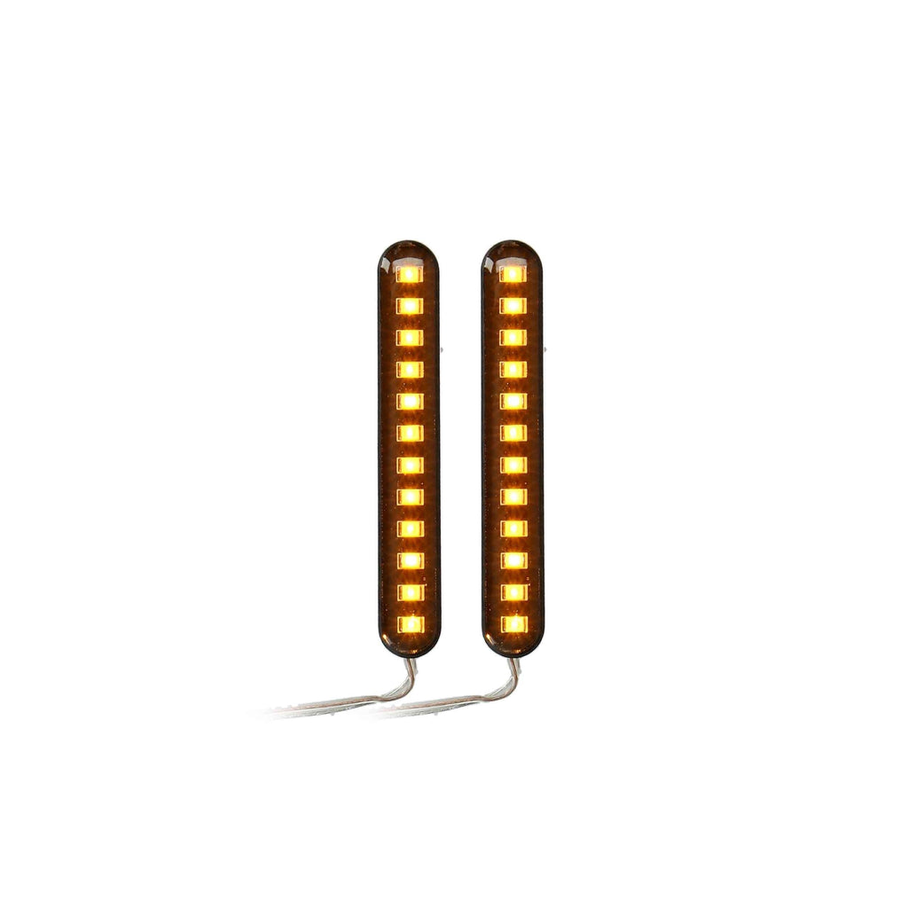 Saddle Tramp BC-STS3 Amber Sequential Turn Signal - 3 Inch, 12 LED, Set of 2