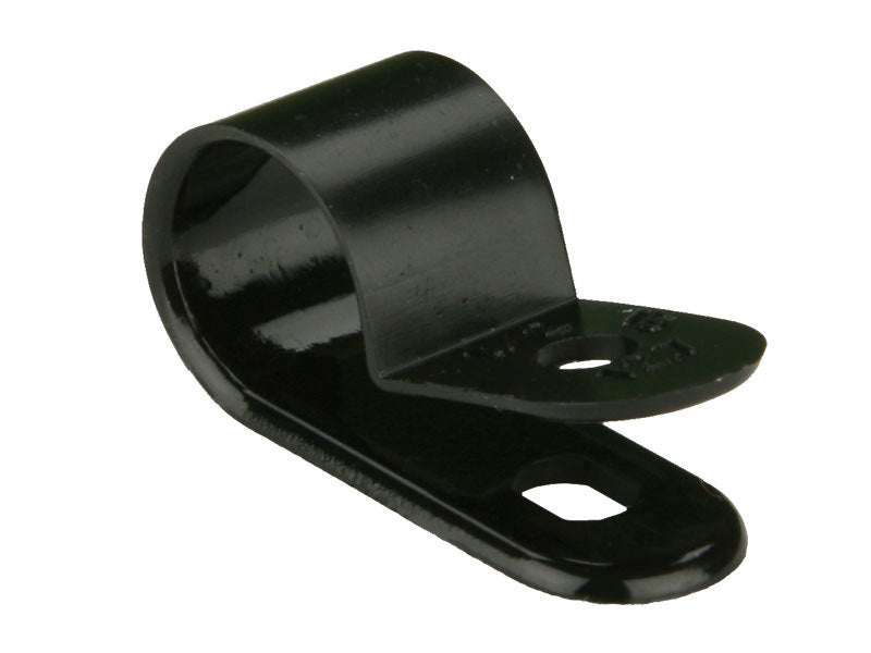 Install Bay BCC1 Black Cable Clamps 1 Inch - Package of 100