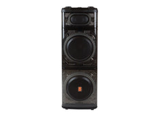 Load image into Gallery viewer, 2 MR DJ BEVERLY HILLS 55000W Dual 12” Bluetooth Rechargeable Party Speaker Ring Partylights 2 Wireless Mic TWS Portable DJ PA System