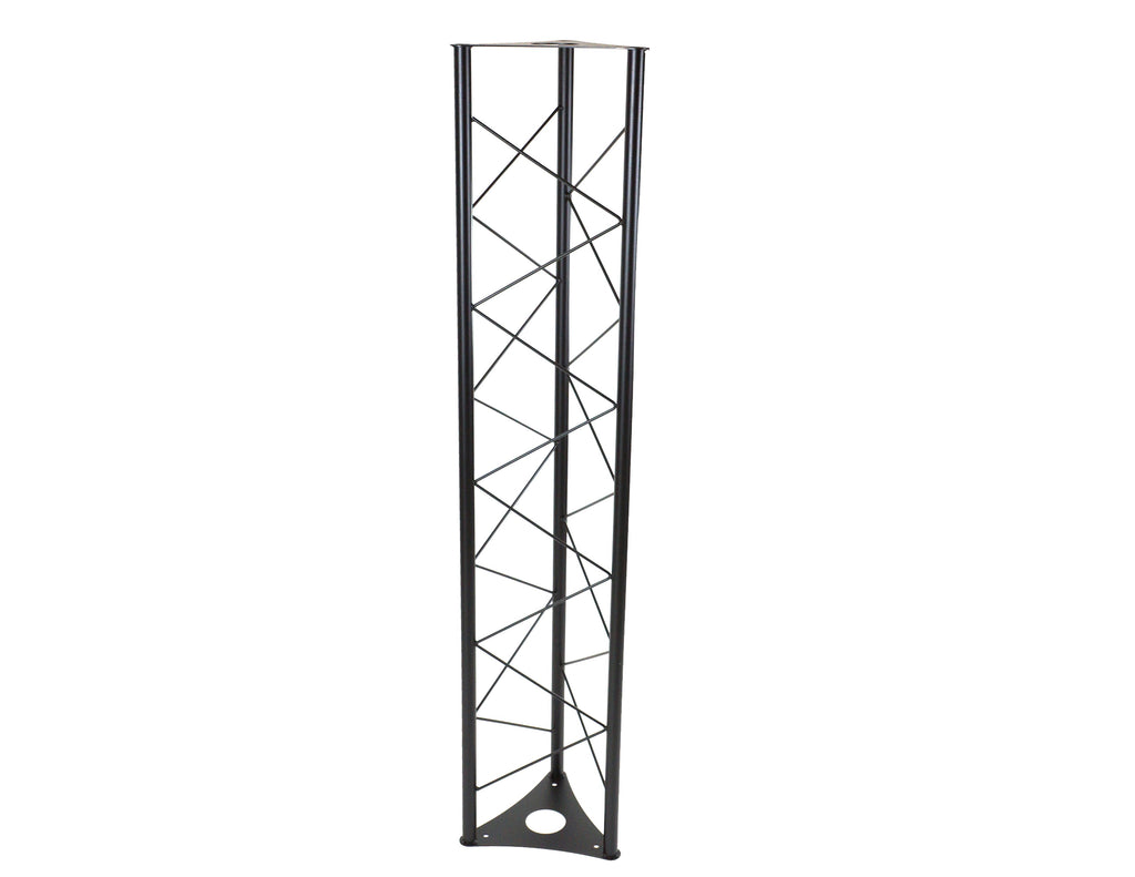 MR DJ ST150-2-10-1 DJ Lighting Truss Stand Dual Crank-Up Stand & 5FT X 10" Triangle Truss