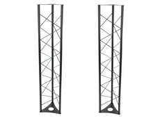 Load image into Gallery viewer, 2 MR DJ LSBT5-10 5FT X 10" Triangle Bolted Truss Extension Heavy Duty DJ Lighting Truss Segment