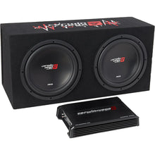 Charger l'image dans la galerie, Cerwin Vega BKX212V XED Series Dual 12" Vented Enclosure &amp; Amplifier Bass Package