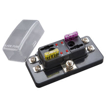 Charger l'image dans la galerie, Install Bay BLR-I-504 Fuse Block ATC With Indicating LEDs - 4 Position - Screw Terminals
