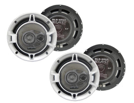 2 Absolute USA BLS-6503 Blast Series 6.5 Inches 3 Way Car Speakers 640 Watts Max Power